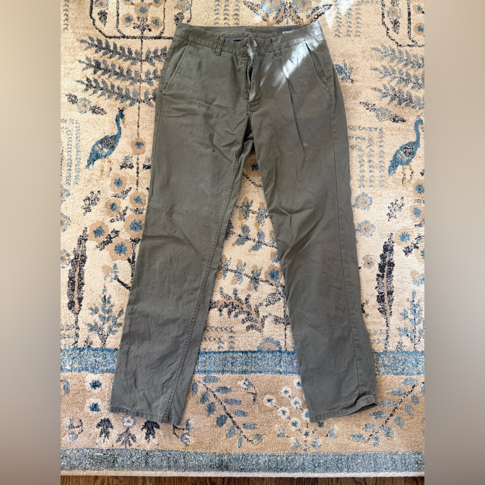 Bonobos Dark Green Chinos